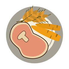 Healthy and delicious food