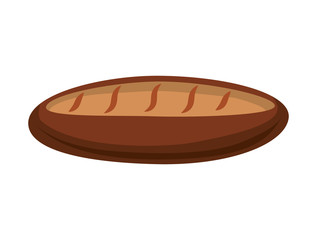 delicious bread isolated icon