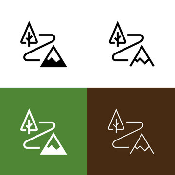 Trail Icon Set