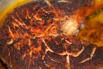 CAJUN BLACKEN SALMON