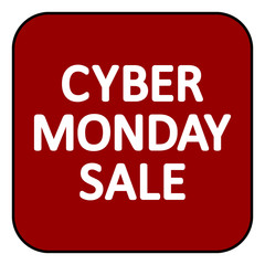 Cyber monday sign.
