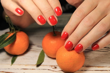 glamorous manicure nails
