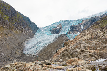 Gletscher Buarbreen in Norwegen
