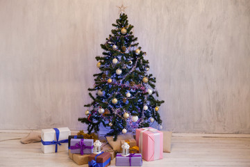 Christmas Interior lights Festoon new year Merry Christmas holiday gifts