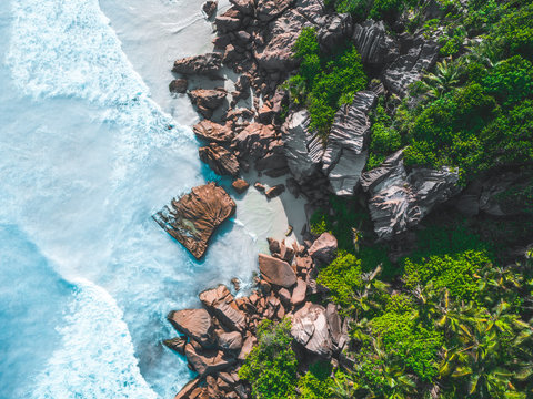 Seychelles - Unique rocky coastline II