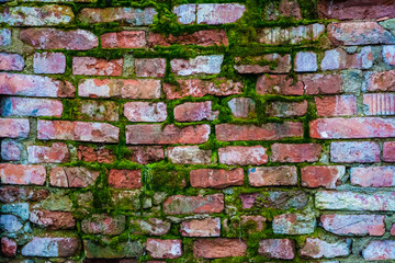 Old brick wall texture