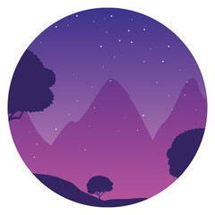 Obraz premium nature landscape background