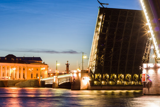 White Nights in St Petersburg