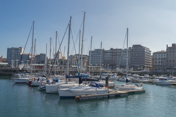 Port of El Musel. Gijón, Asturias