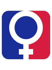 Obraz premium sport venus symbol button girl power text spruch cool weiblich frau mädchen stark erfolgreich boss chef logo design heldin