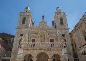 Fototapeta na wymiar Catholic Church in Israel