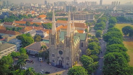 Cathedral Church, Jakarta. Indonesia