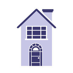 house home on white background