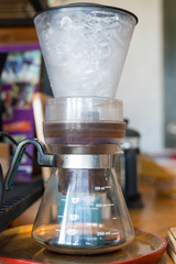 cold coffee dripping system