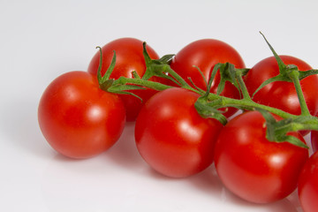 tomatoes isolated on white background