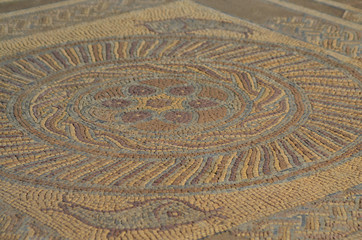 Roman Mosaic at Conimbriga Portugal 13