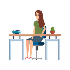 businesswoman in the workplace