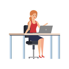 businesswoman in the workplace