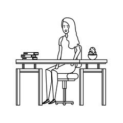 businesswoman in the workplace