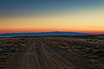 Red Desert Dawn