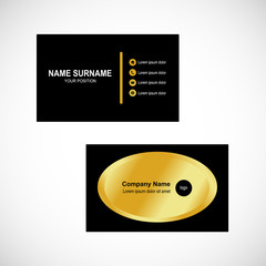 business card vector