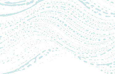 Grunge texture. Distress blue rough trace. Charmin