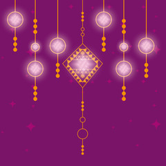 lohri decoration hanging icon