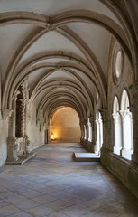 Fototapeta na wymiar cathedral interior in portugal