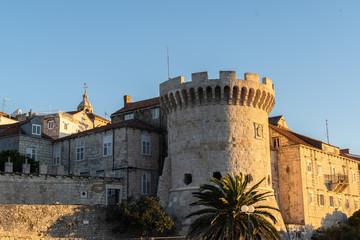 Fototapeta na wymiar medieval castle in Croatia