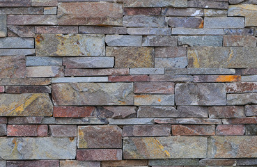 Backgrounds of natural stone on wall 27
