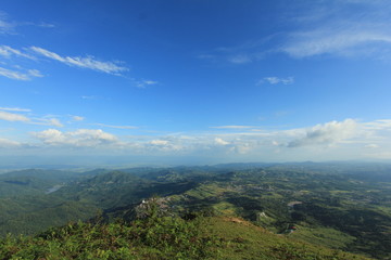Fototapeta na wymiar Mountain View in Phetchabun Province, Thailand