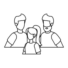 group of people characters