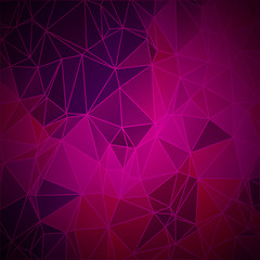 Abstract vector purple geometric background. Vector backdrop from many shapes can be used for annual reports, book cover and other cases. Vector illustration. EPS10