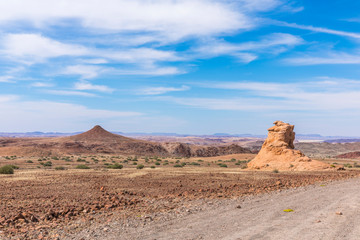 Spectacular view, Damaraland, Namibia.