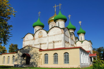Fototapeta na wymiar Churches of the Russian city.