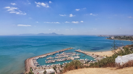 Naklejka premium sidi bou said