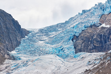 Gletscher Buarbreen in Norwegen