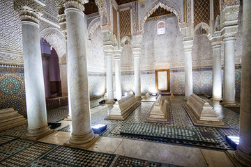 Saadian Tombs, Marrakech, Marocco - 235268919