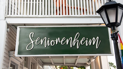 Schild 338 - Seniorenheim
