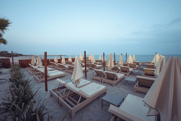 Fototapeta premium cafe on the beach