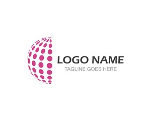 Globe Business vector logo template