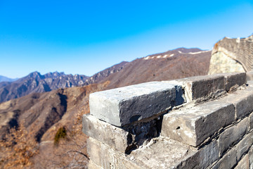 Fototapeta na wymiar 万里の長城　Great wall