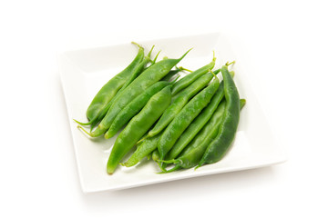 茹で霜降りいんげん