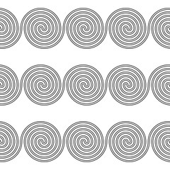 Fototapeta premium Design seamless spiral pattern