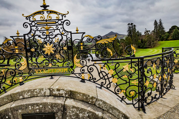 Gate Structure With Gold Filigree, Ireland