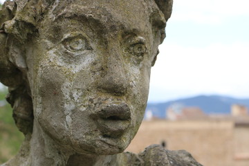 Obraz premium Detail of woman statue