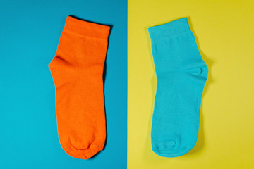 new orange socks