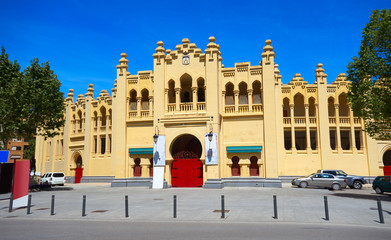 Albacete bullring in Castile La Mancha