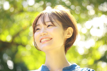 女性ポートレート