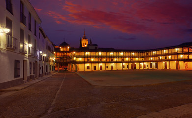 Fototapeta na wymiar Tembleque in Toledo at Castile La Mancha